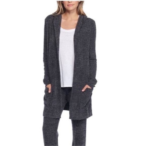 EUC - Barefoot Dreams Cozy Chic Resort Cardigan - size Large - Picture 3 of 6